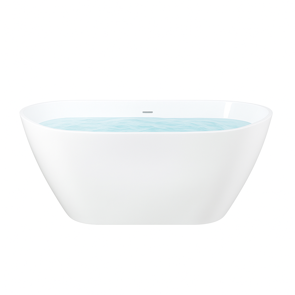 KBV 55'' x 29" Freestanding Soaking Acrylic Bathtub BT0016