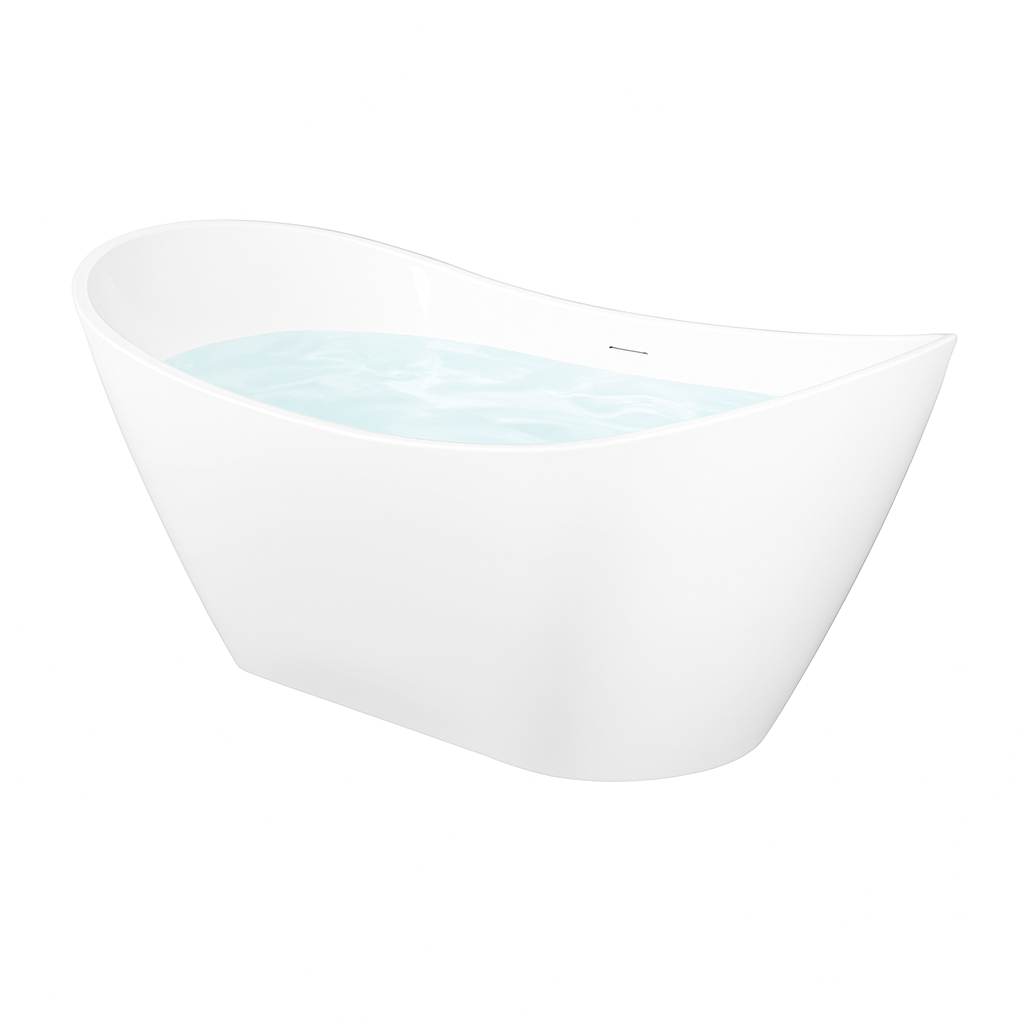 KBV 67'' x 31" Freestanding Soaking Acrylic Bathtub BT0005