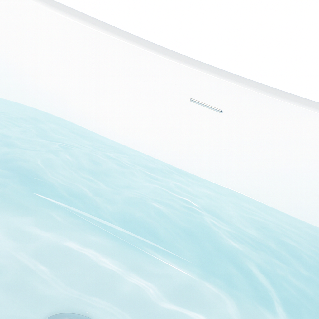 KBV 59'' x 31" Freestanding Soaking Acrylic Bathtub GTBT0014