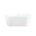 KBV 55'' x 31" Freestanding Soaking Acrylic Bathtub BT0022