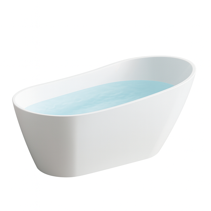 KBV 55'' x 31" Freestanding Soaking Acrylic Bathtub BT0020