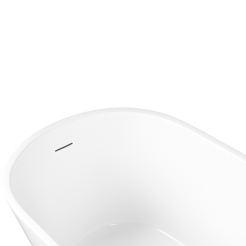 KBV 55'' x 31" Freestanding Soaking Acrylic Bathtub BT0020